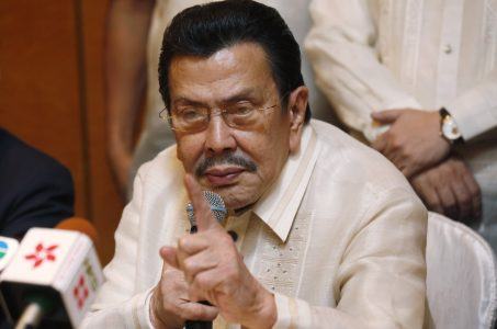 Manila Mayor Joseph Estrada