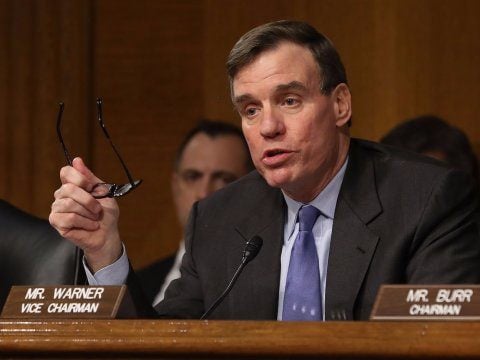 Virginia Senator Mark Warner gets behind RAWA