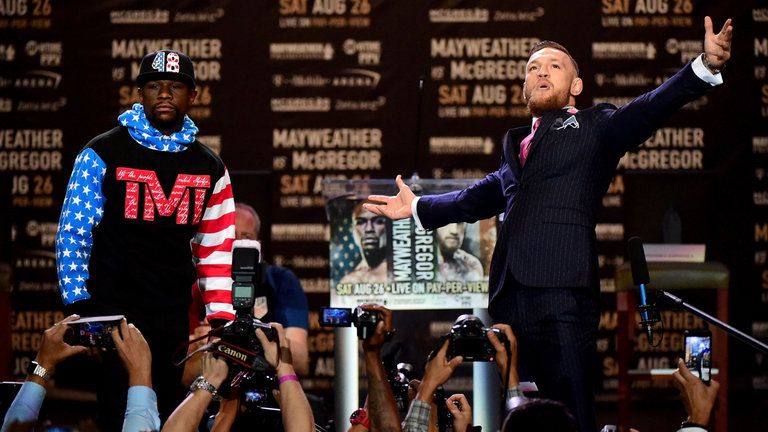 Mayweather vs. McGregor fight odds