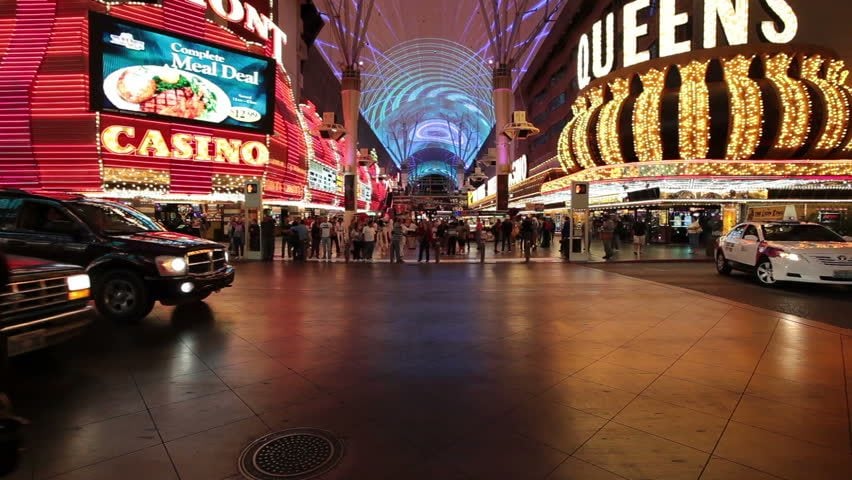Fremont Street Experience barrier security