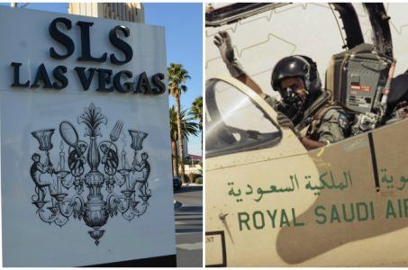 SLS Las Vegas Saudi Arabia air force