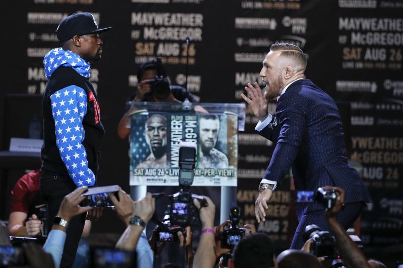 Floyd Mayweather Conor McGregor odds