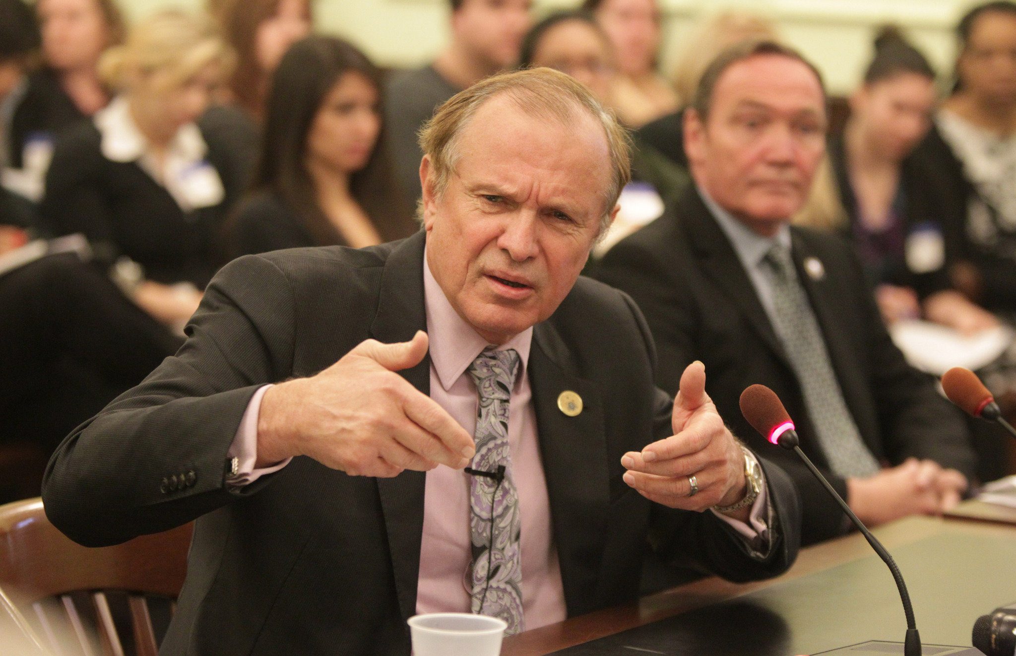 New Jersey State Sen. Raymond Lesniak, champion of online gambling