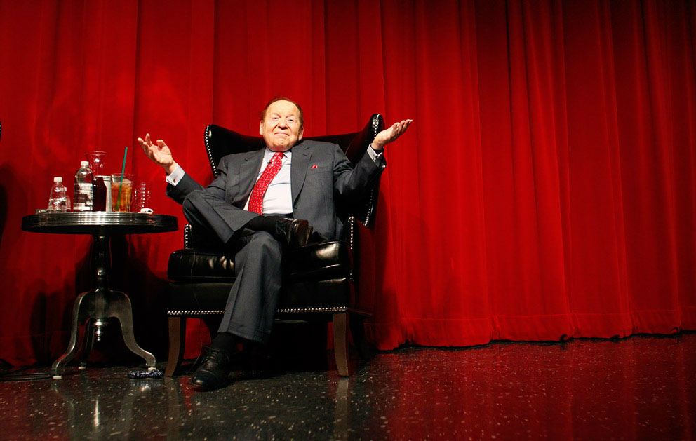 Sheldon Adelson salary increase