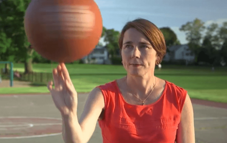 Maura Healey has game when dealing with DFS.