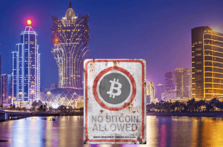 Macau authority Bitcoin business ban