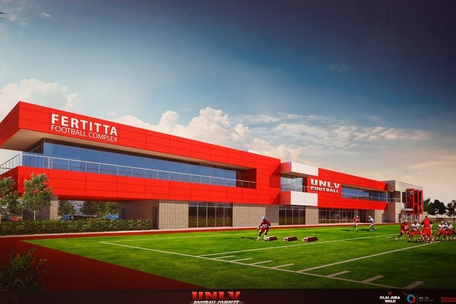 UNLV Fertitta football complex funding