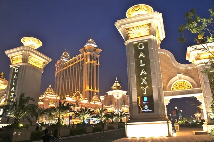 Galaxy Macau, site of worker protests