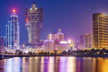 Casinos make up the Macau skyline