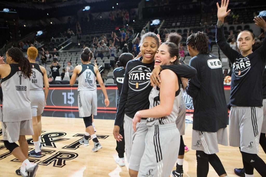 Soon-to-be Las Vegas Stars of the WNBA