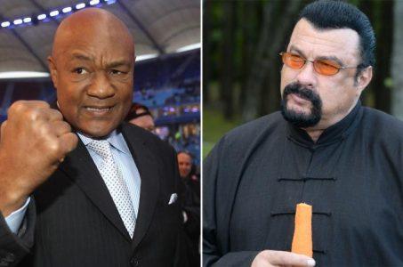 George Foreman, Steven Seagal