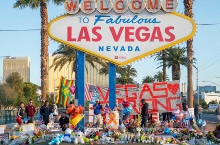 Las Vegas casinos shooting memorial