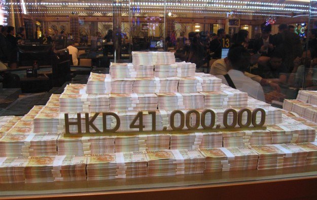 Macau VIP baccarat casino revenue