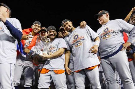 Houston Astros win world series