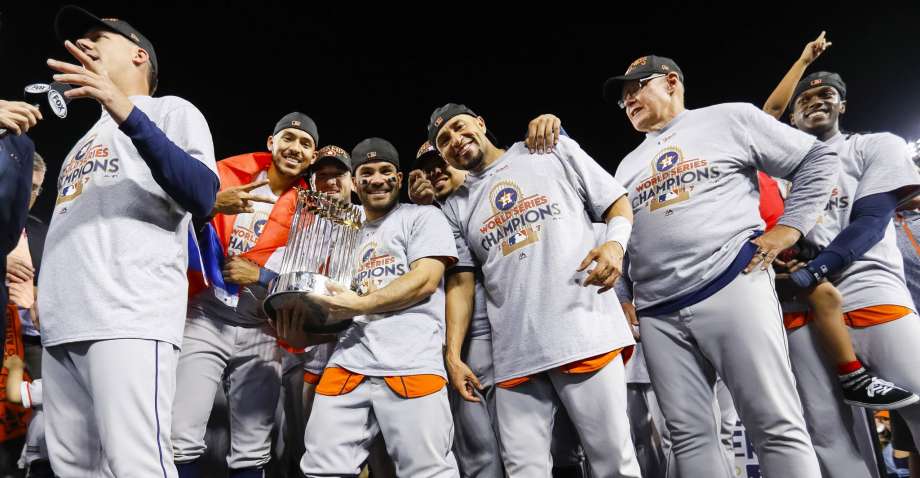 Houston Astros win world series