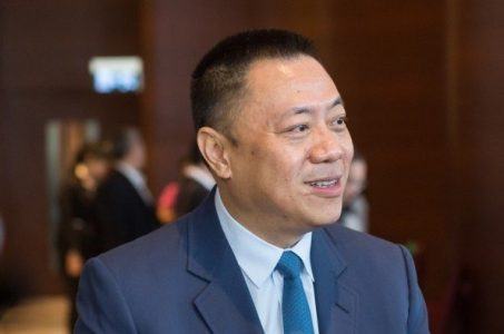 Macau’s Secretary for Economy and Finance Lionel Leong Vai Tac