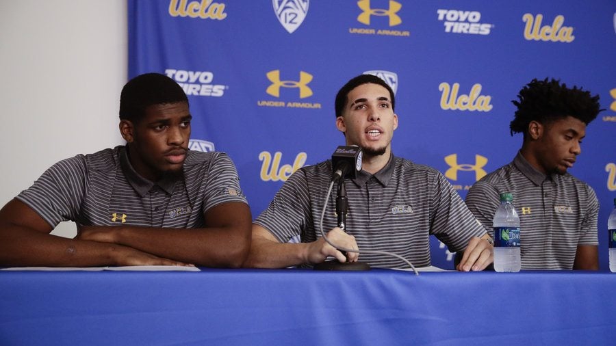 UCLA basketball players