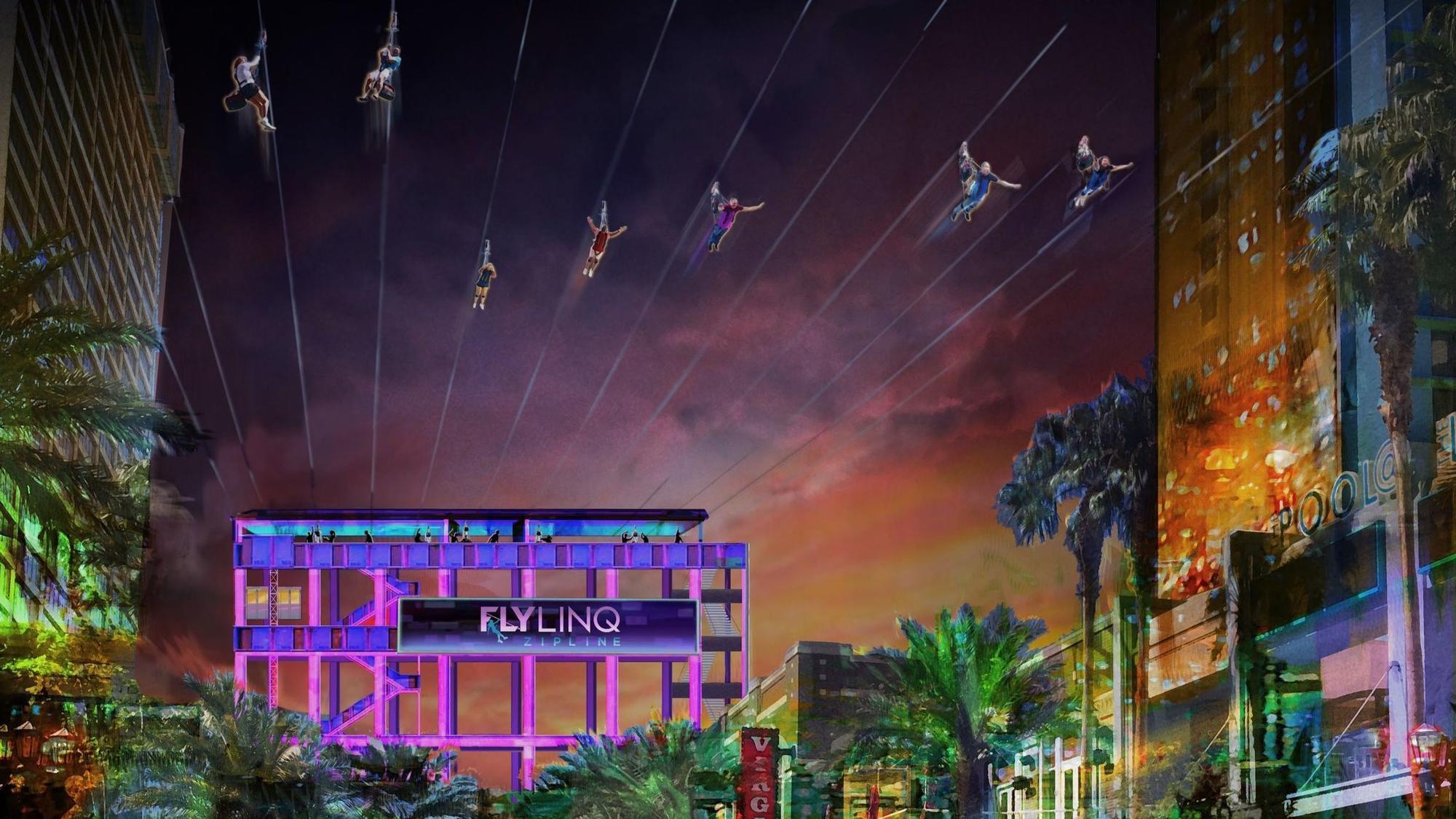 linq zip line