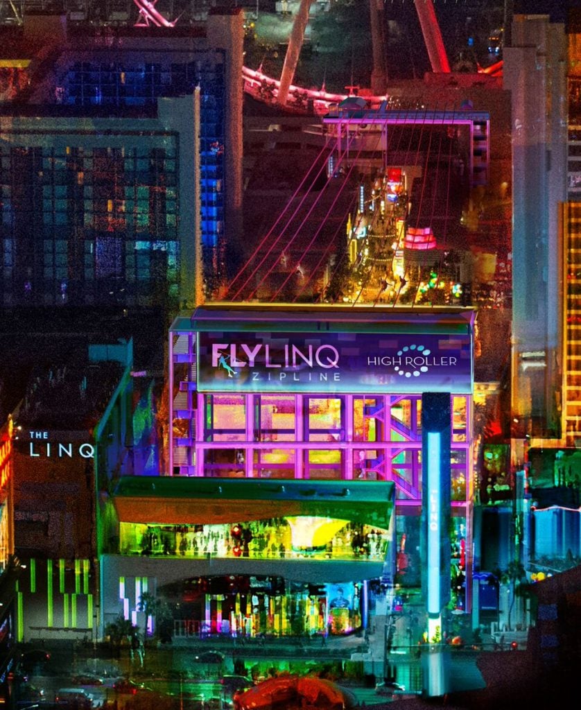 linq zip line