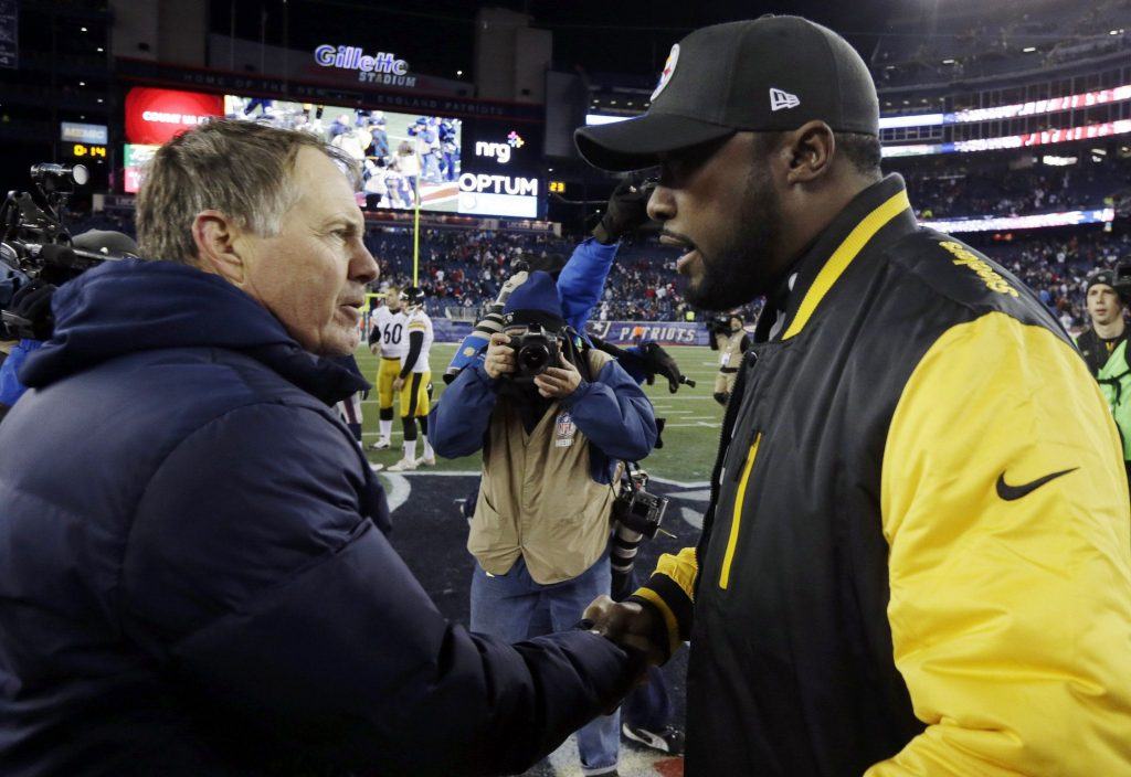 Mike Tomlin Bill Belichick