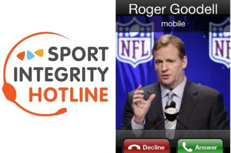 sports integrity hotline NFL Roger Goodell