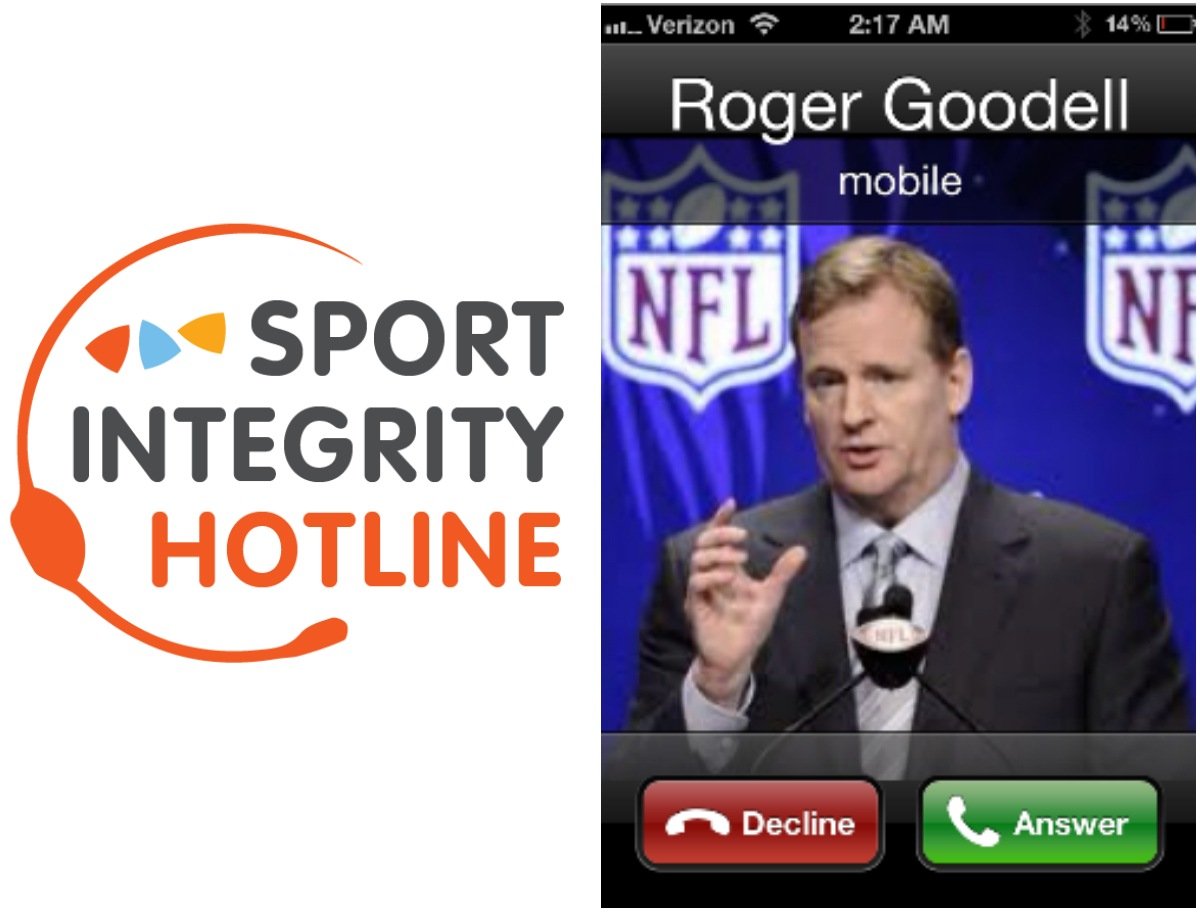 sports integrity hotline NFL Roger Goodell