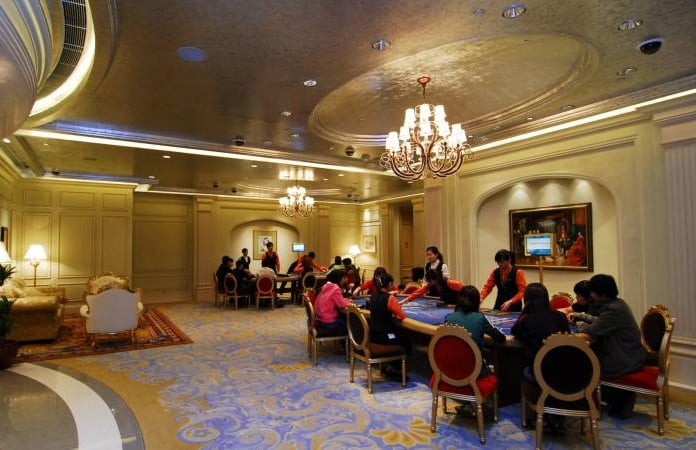 Macau VIP gaming revenue
