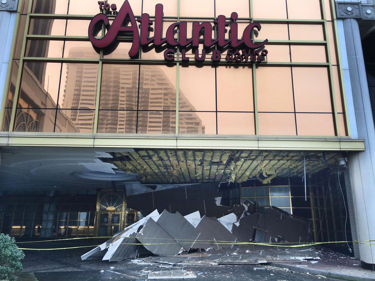 Atlantic Club debris Atlantic City