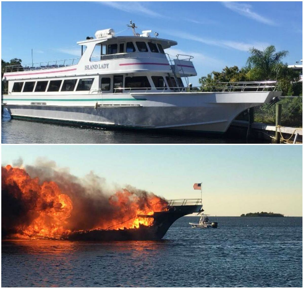Florida casino boat fire lawsuit