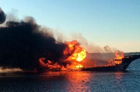 casino boat shuttle fire Florida