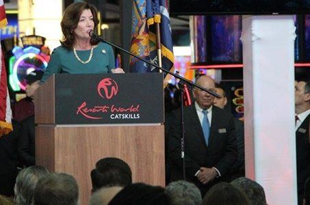 New York State Lieutenant Governor Kathy Hochul opens Resorts World Catskills