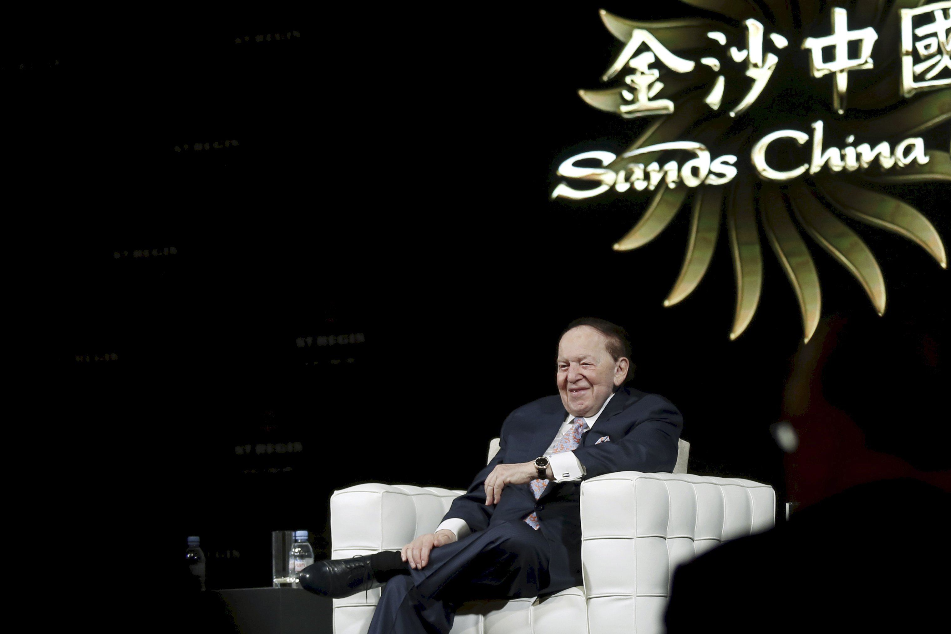Las Vegas Sands Macau Sheldon Adelson
