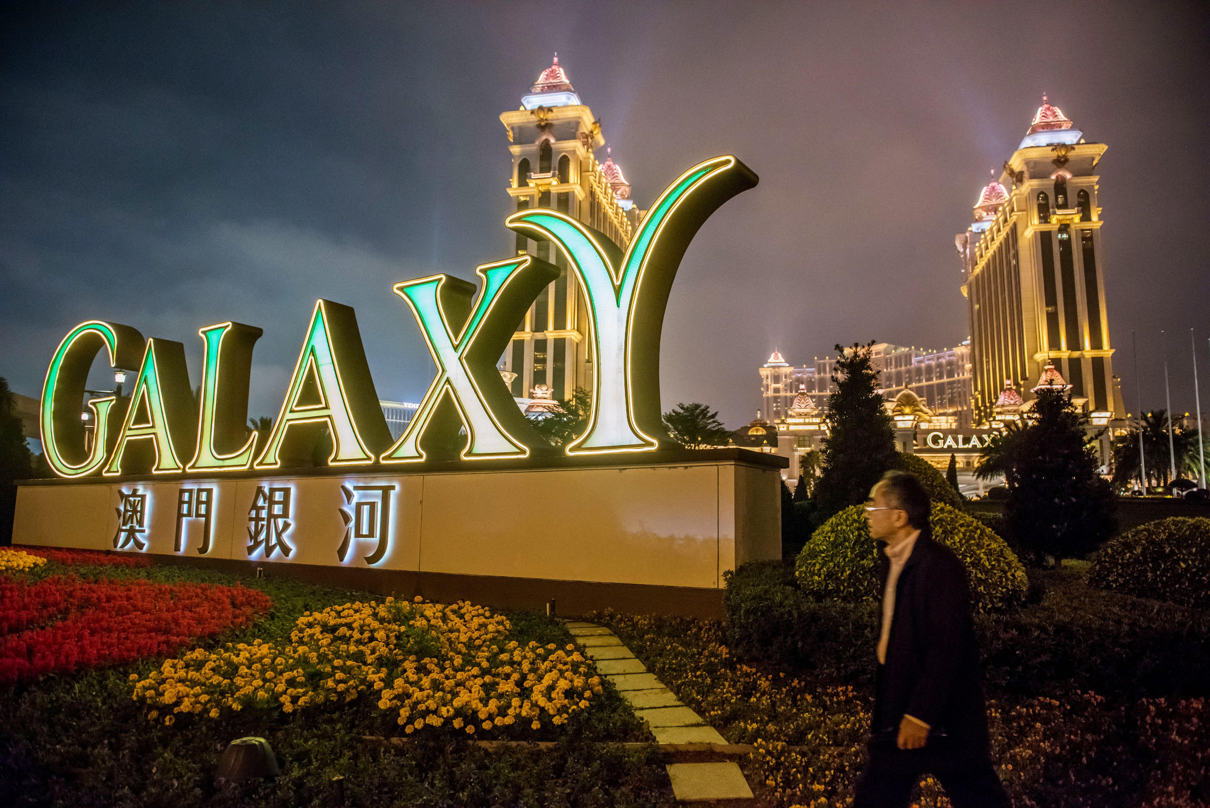 Galaxy Entertainment Macau workers