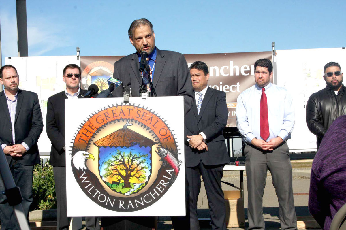 Raymond “Chuckie” Hitchcock, chairman of the Wilton Rancheria