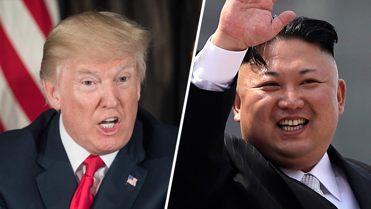 Donald Trump and Kim Jong Un