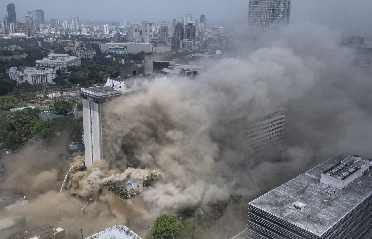 Waterfront Manila Pavilion Casino Fire