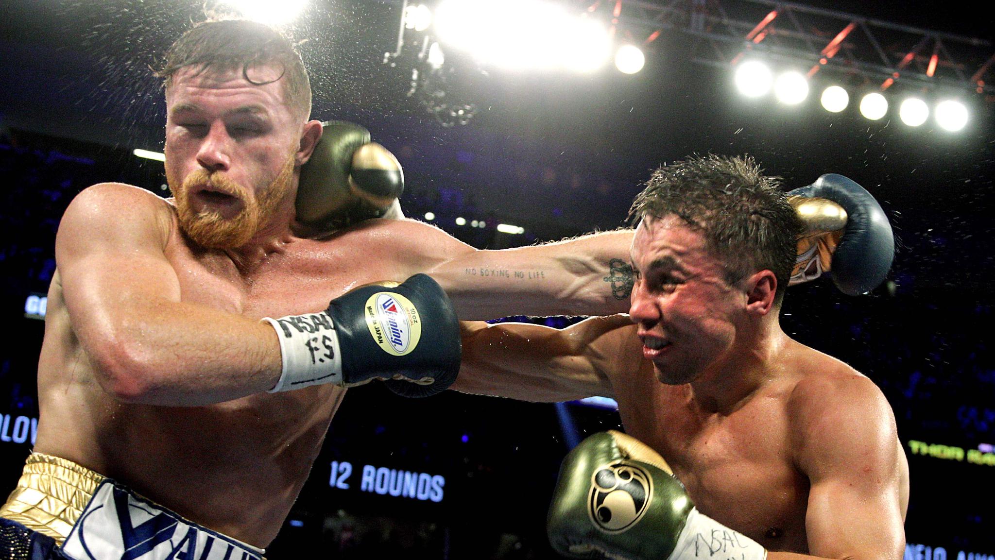 Canelo Alvarez GGG Golovkin boxing