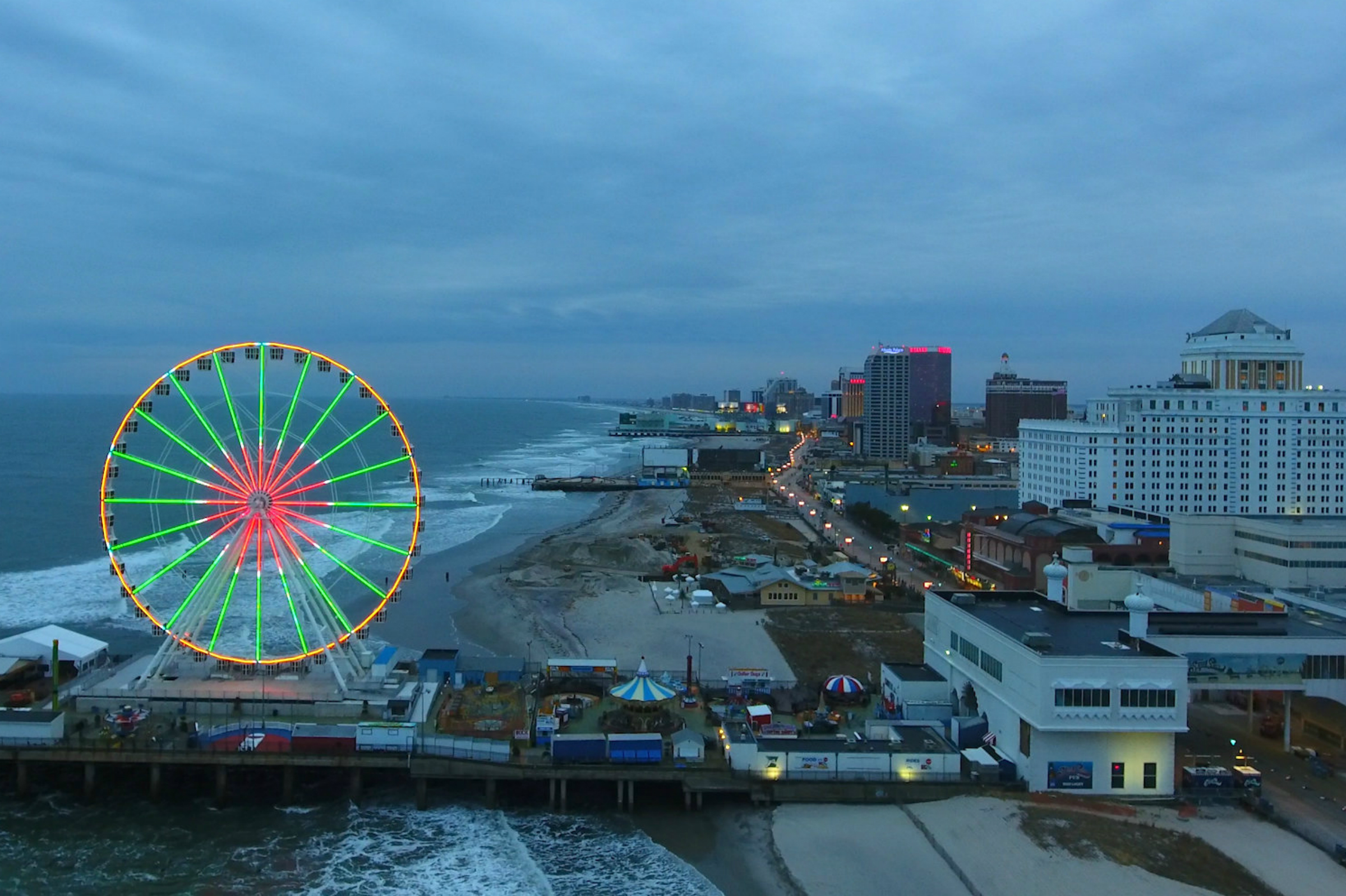 Atlantic City casino revenue visitor statistics