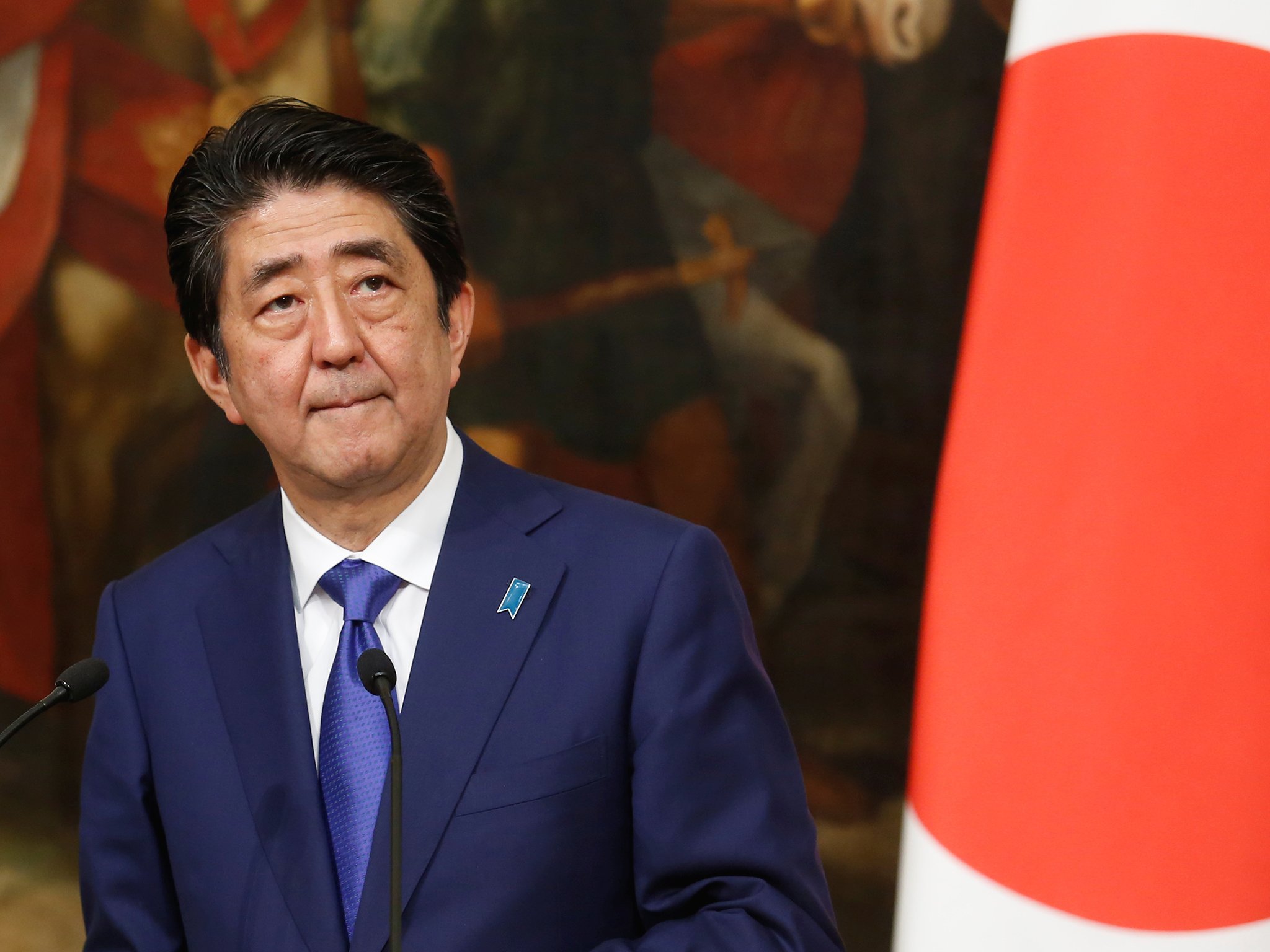 Japan casino bill supporter Shinzo Abe