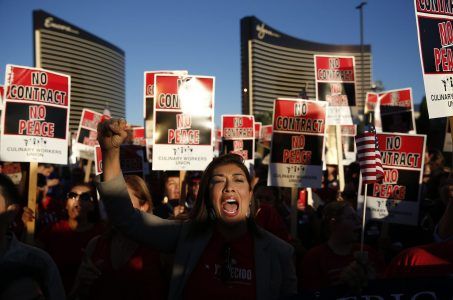 Las Vegas union casino strike