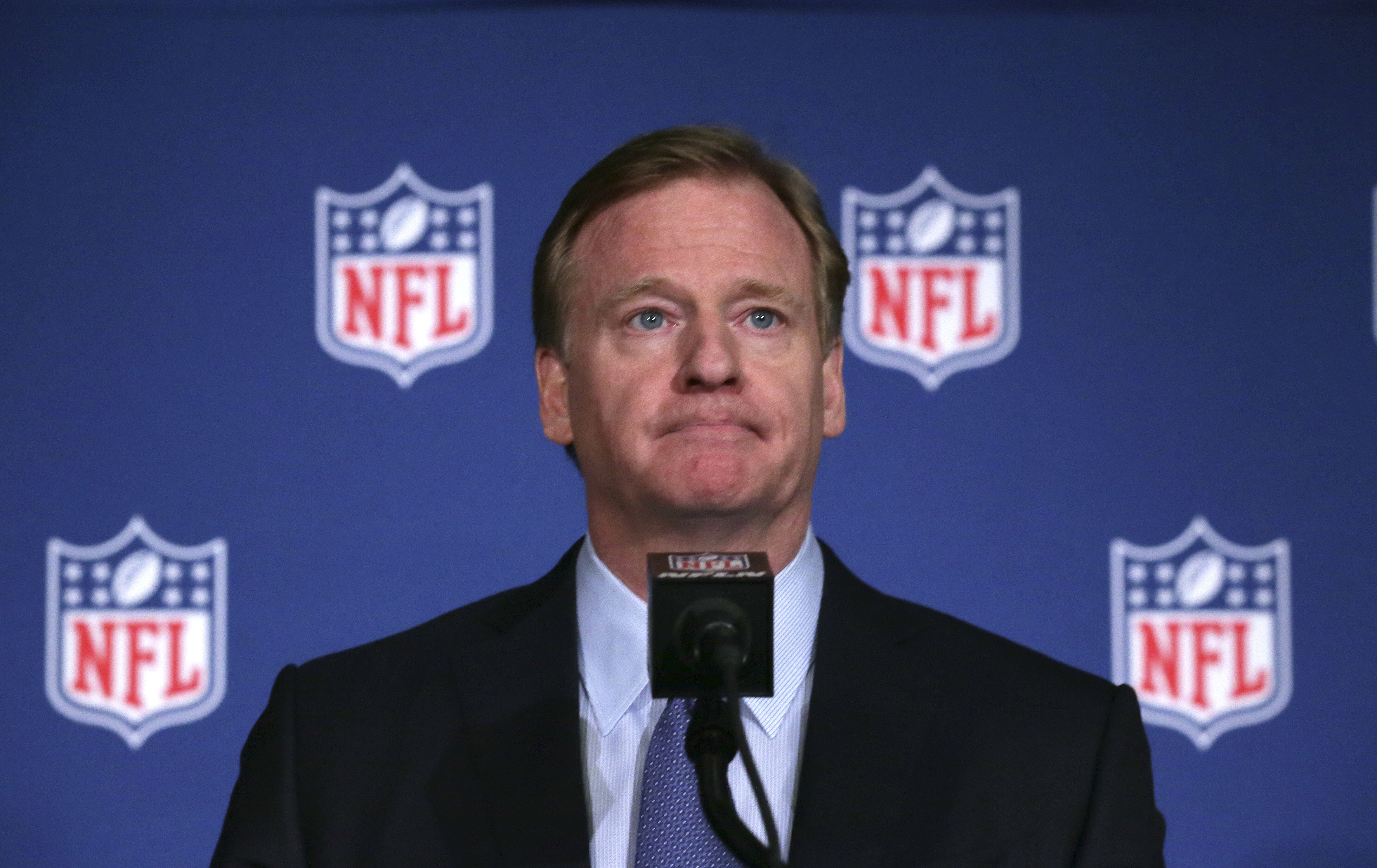 NFL commissioner Roger Goodell