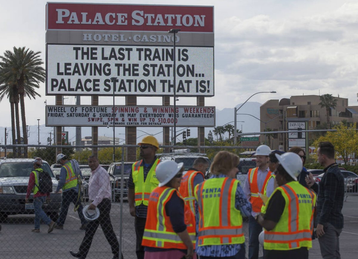 Palace Station renovation Station Casinos