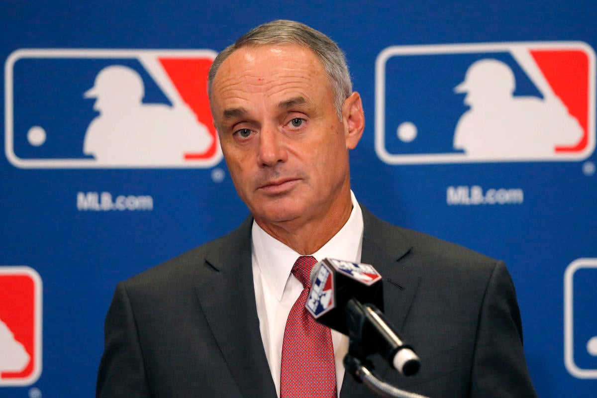 Rob Manfred MLB sports betting