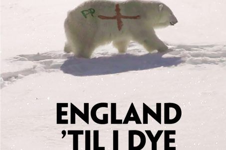 Paddy Power Polar Bear St George's cross