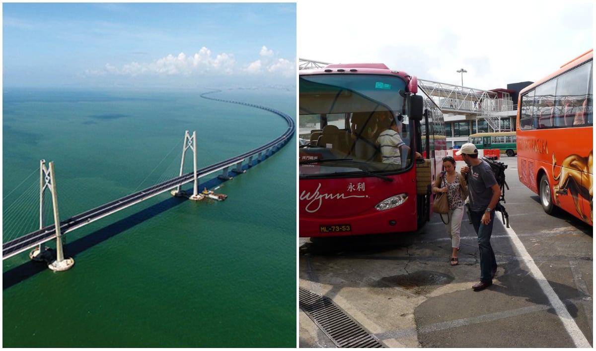 Macau casino HKZM bridge Hong Kong