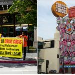 Circus Circus Reno renovation union protest