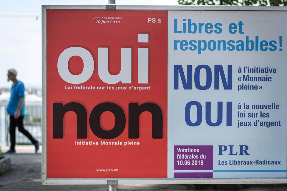 Swiss online gambling referendum