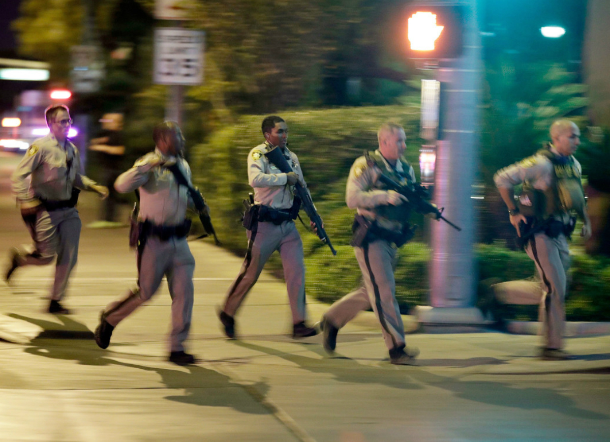 Las Vegas police shooting response