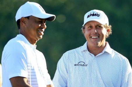 Tiger Woods odds Phil Mickelson showdown