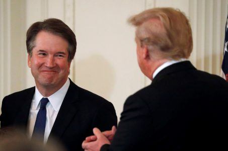 political odds Brett Kavanaugh Donald Trump